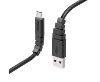 HAMA USB-microUSB 1,5M EXTREME czarny - 1382113 - zdjęcie 1